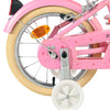 Bicicletta per bambini Volare Blossom - ragazze - 14 pollici - rosa - due freni a mano