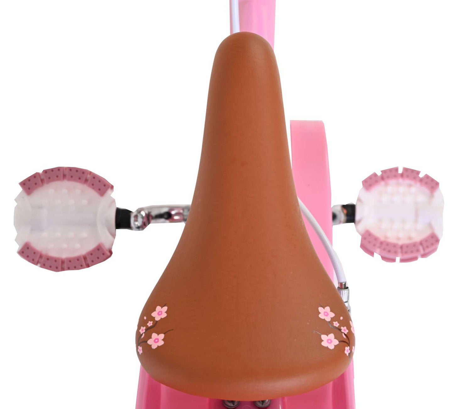 Bicicletta per bambini Volare Blossom - ragazze - 14 pollici - rosa - due freni a mano