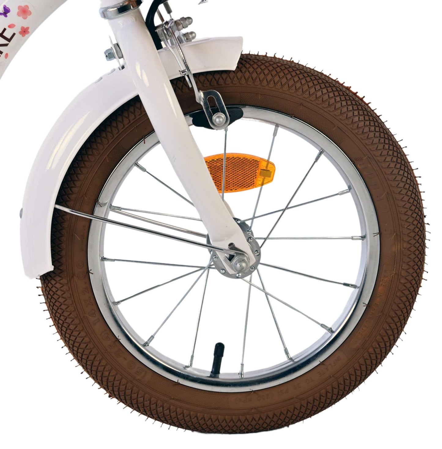 Volare blossom kinderfiets - meisjes - 14 inch - wit