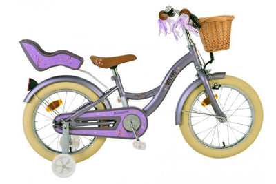 Vlatar Blossom per bambini ragazze in bicicletta da 16 pollici viola