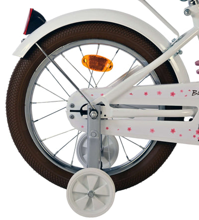 Bicicletta per bambini Volare Blossom - ragazze - 16 pollici - bianca