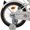 Bicicleta infantil Volare Blossom - niña - 16 pulgadas - blanca - dos frenos de mano