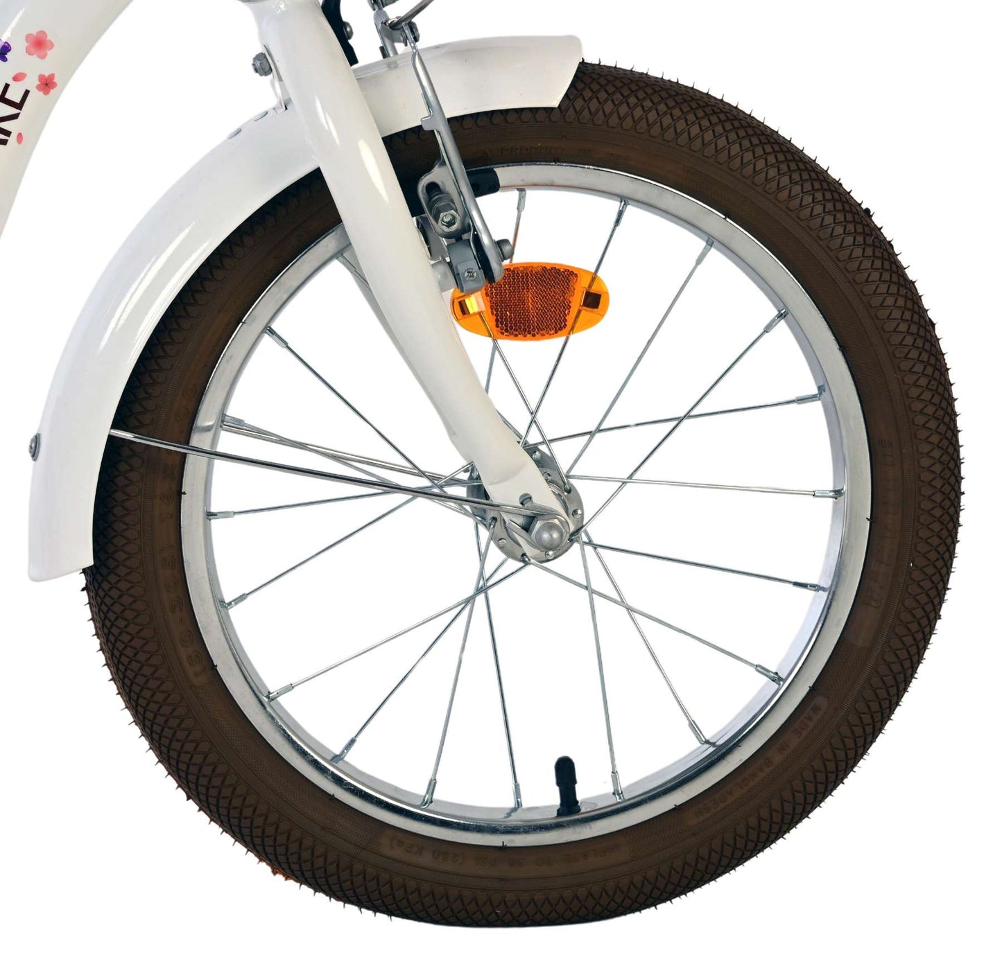 Bicicletta per bambini Volare Blossom - ragazze - 16 pollici - bianca