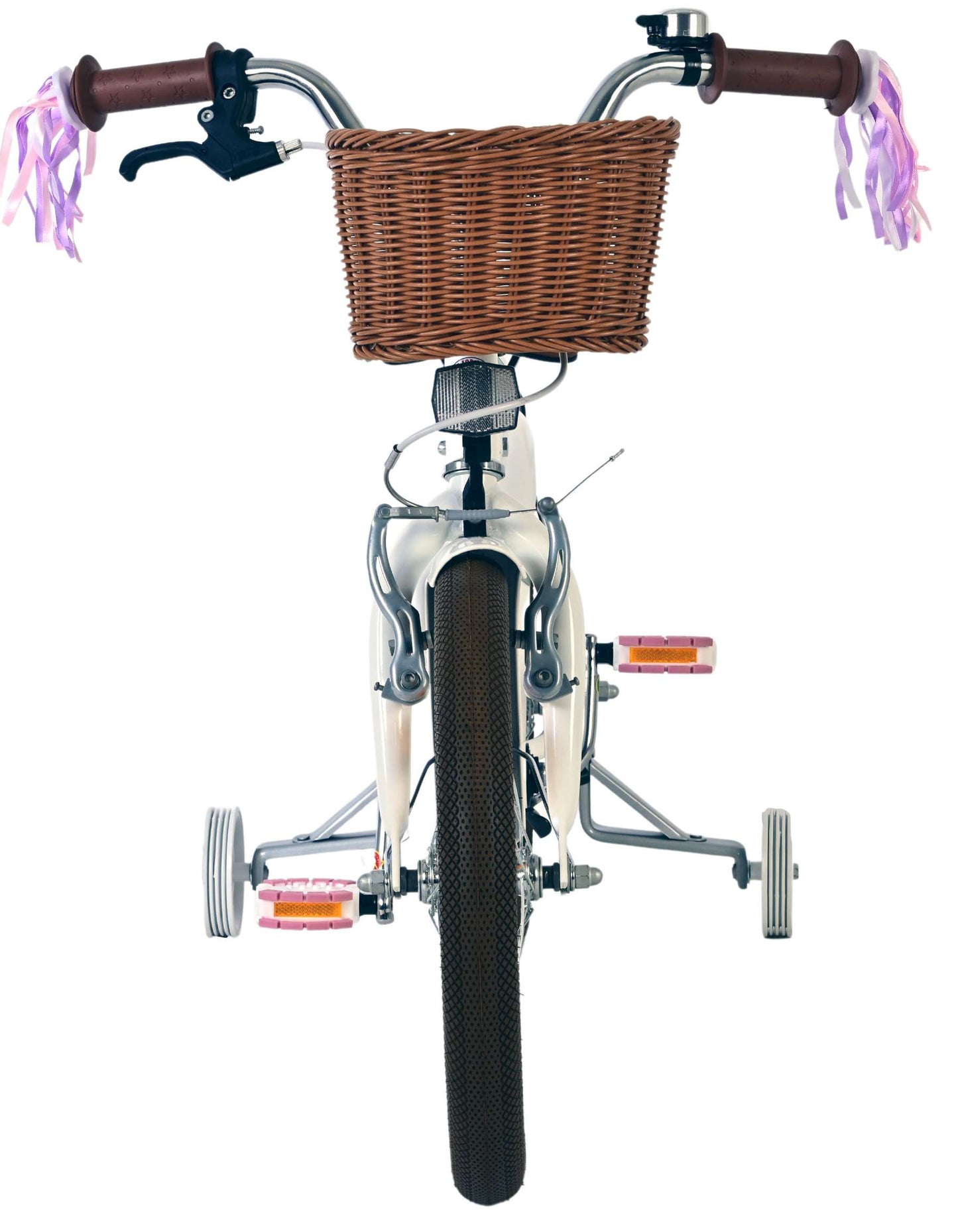 Bicicletta per bambini Volare Blossom - ragazze - 16 pollici - bianca