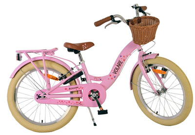 Volare Blossom Bicycle para niños - Girls - 20 pulgadas - Pink - Dos frenos de mano