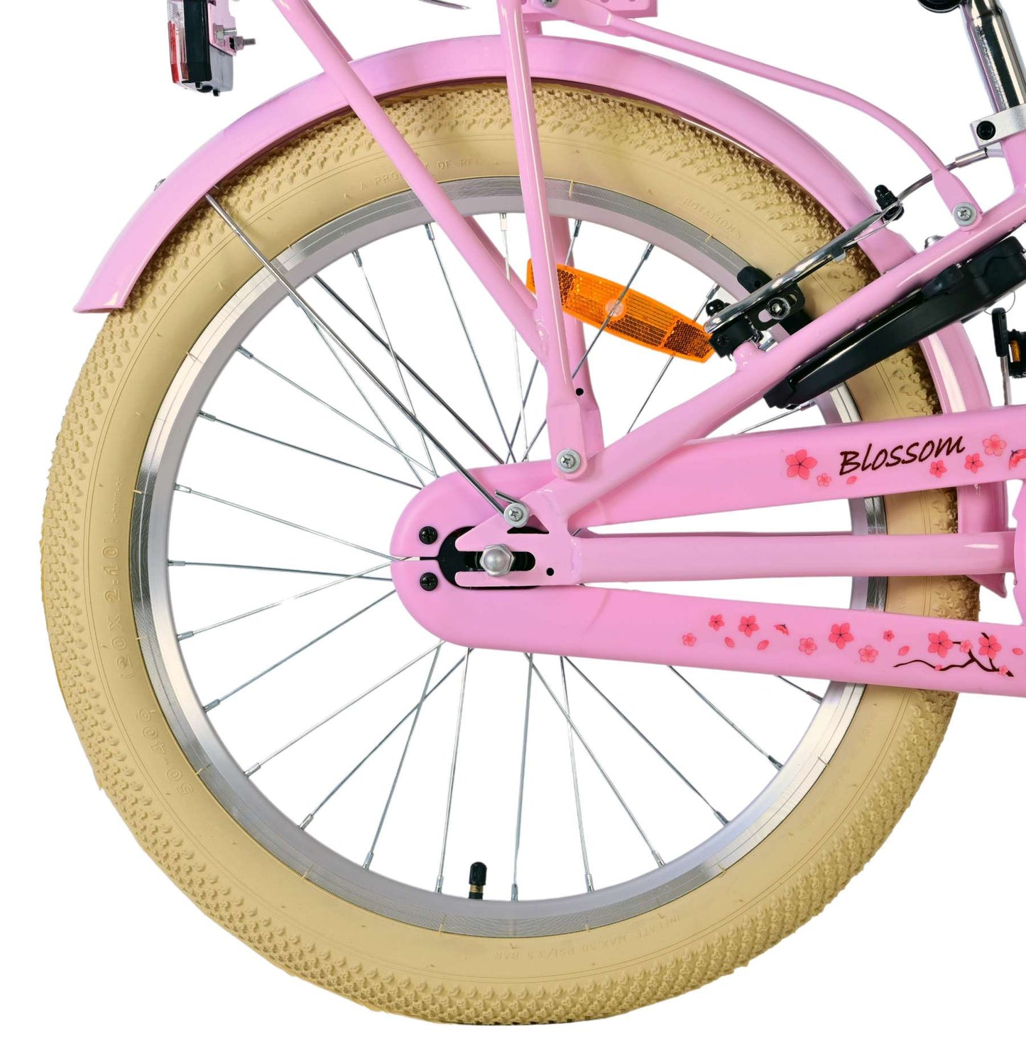 Bicicletta per bambini Blossom Vlatare - Girls - 20 pollici - Pink - Freni a due mani