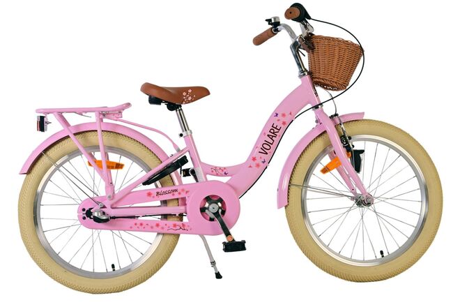 Volare blossom kinderfiets - meisjes - 20 inch - roze - nexus 3