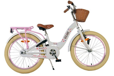 Volare Blossom Bicycle para niños - Girls - 20 pulgadas - White