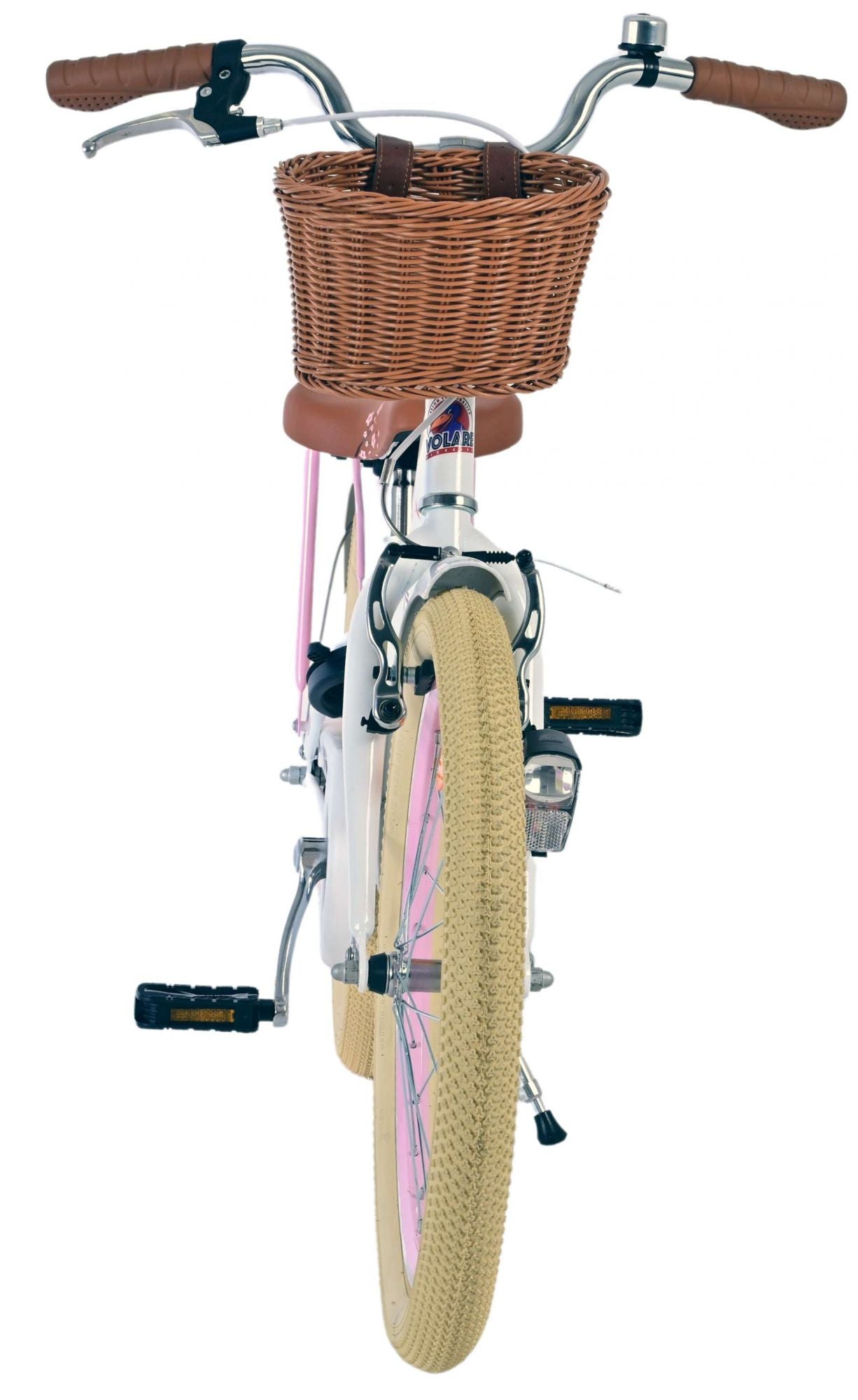 Volare blossom kinderfiets - meisjes - 20 inch - wit