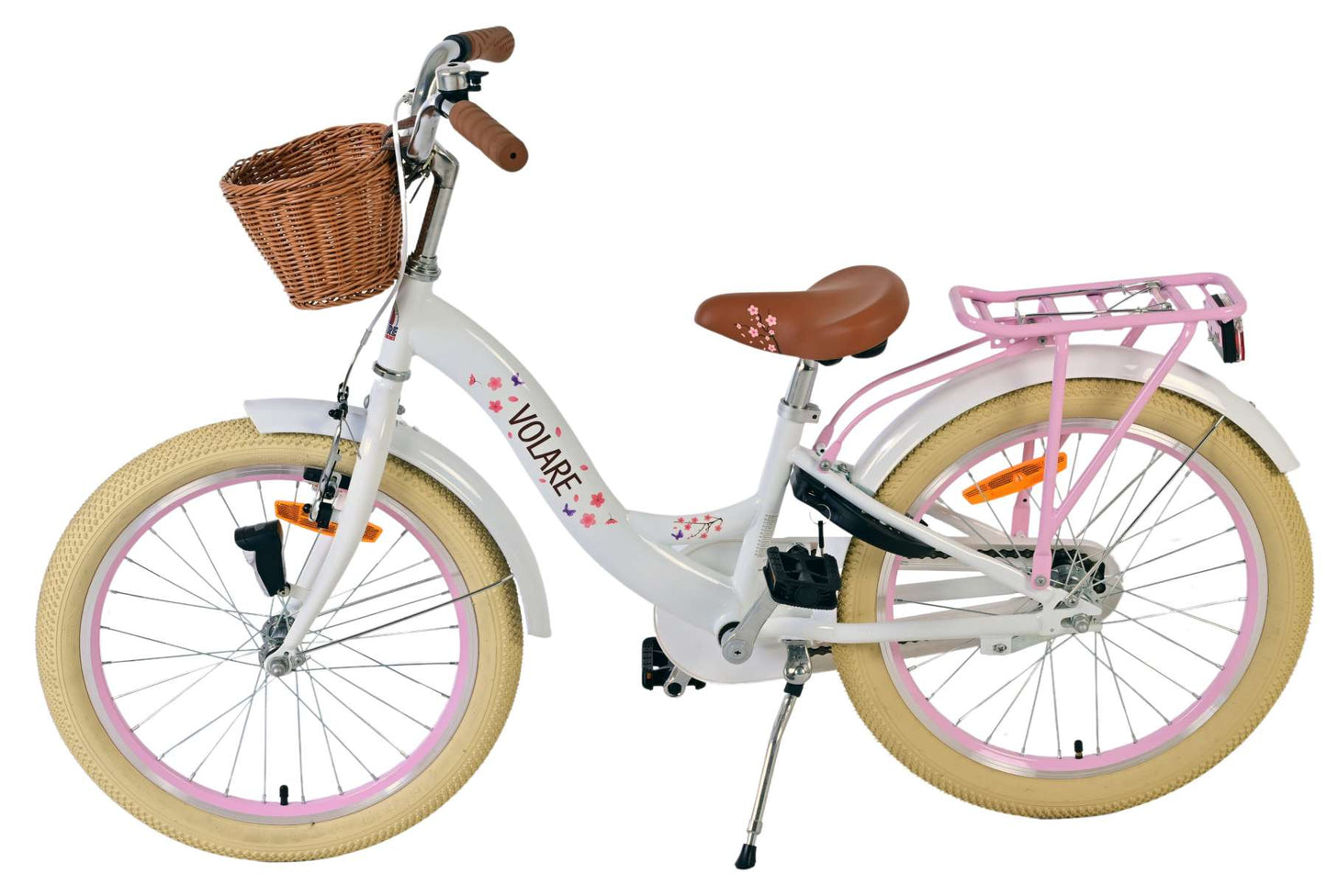 BICYCLE BAMBINI VOLARE BLOSSOM - Girls - 20 pollici - BIANCO