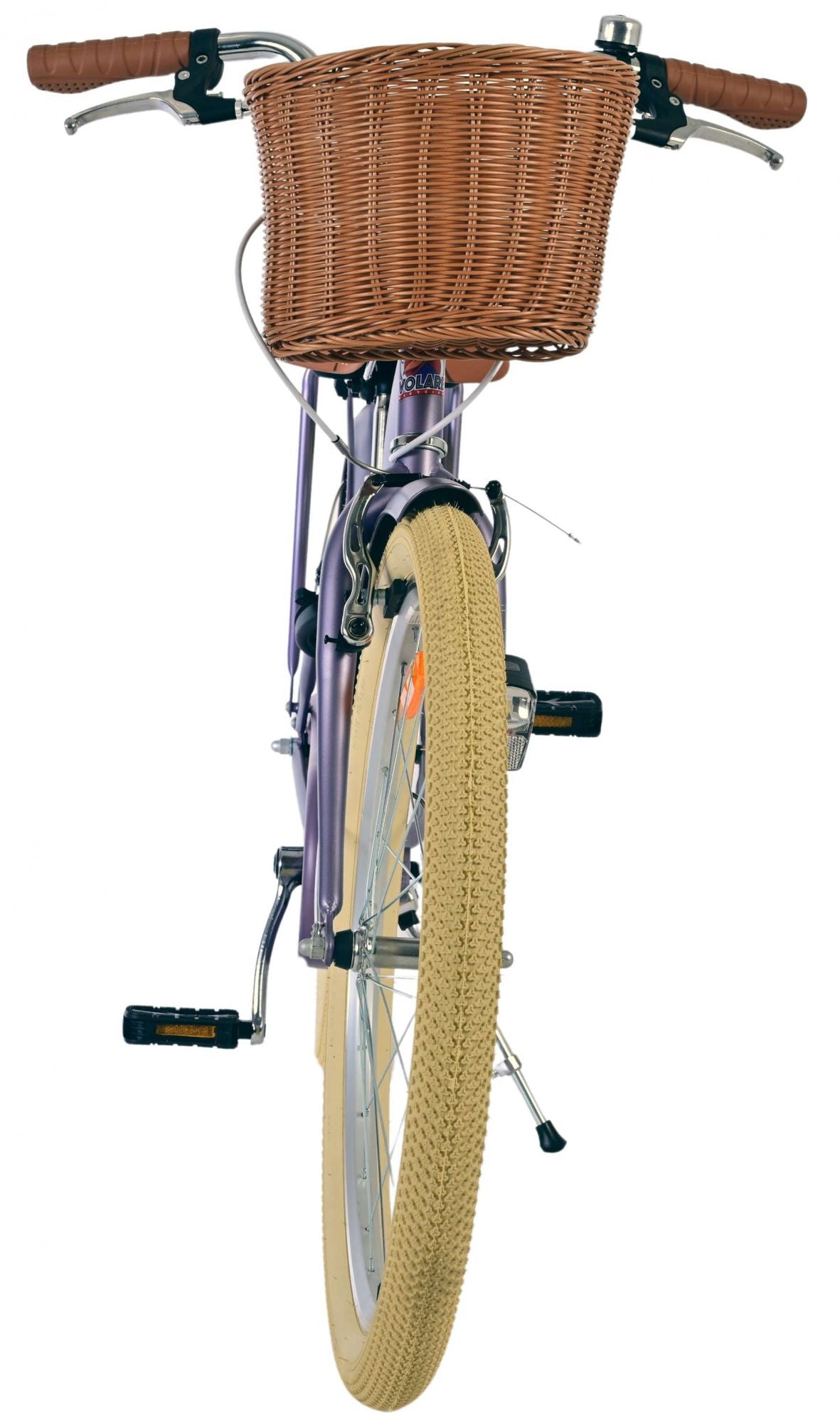 Volare blossom kinderfiets - meisjes - 24 inch - paars - twee handremmen