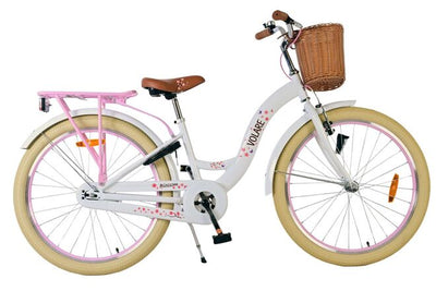 Volare blossom kinderfiets - meisjes - 24 inch - wit
