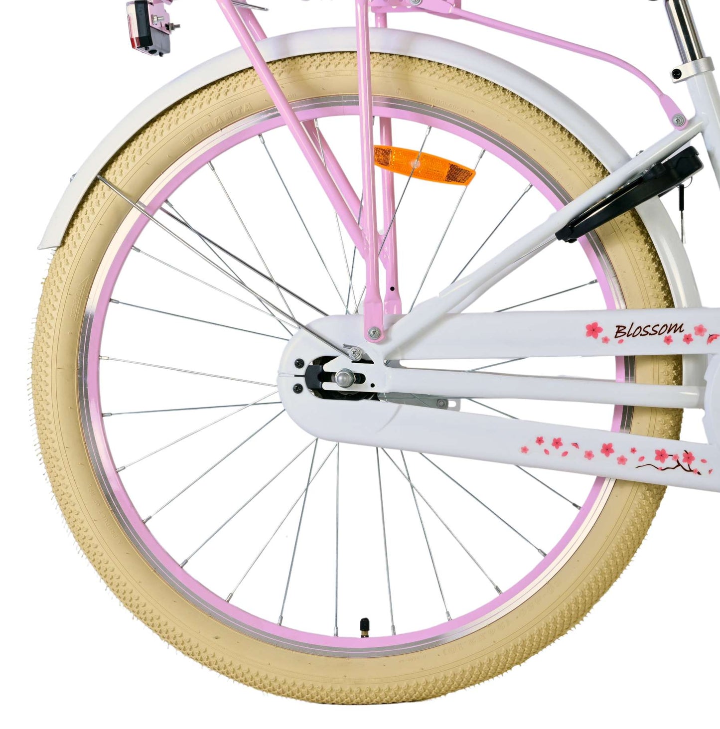 Volare Blossom Bicycle para niños - Niñas - 26 pulgadas - Blanco