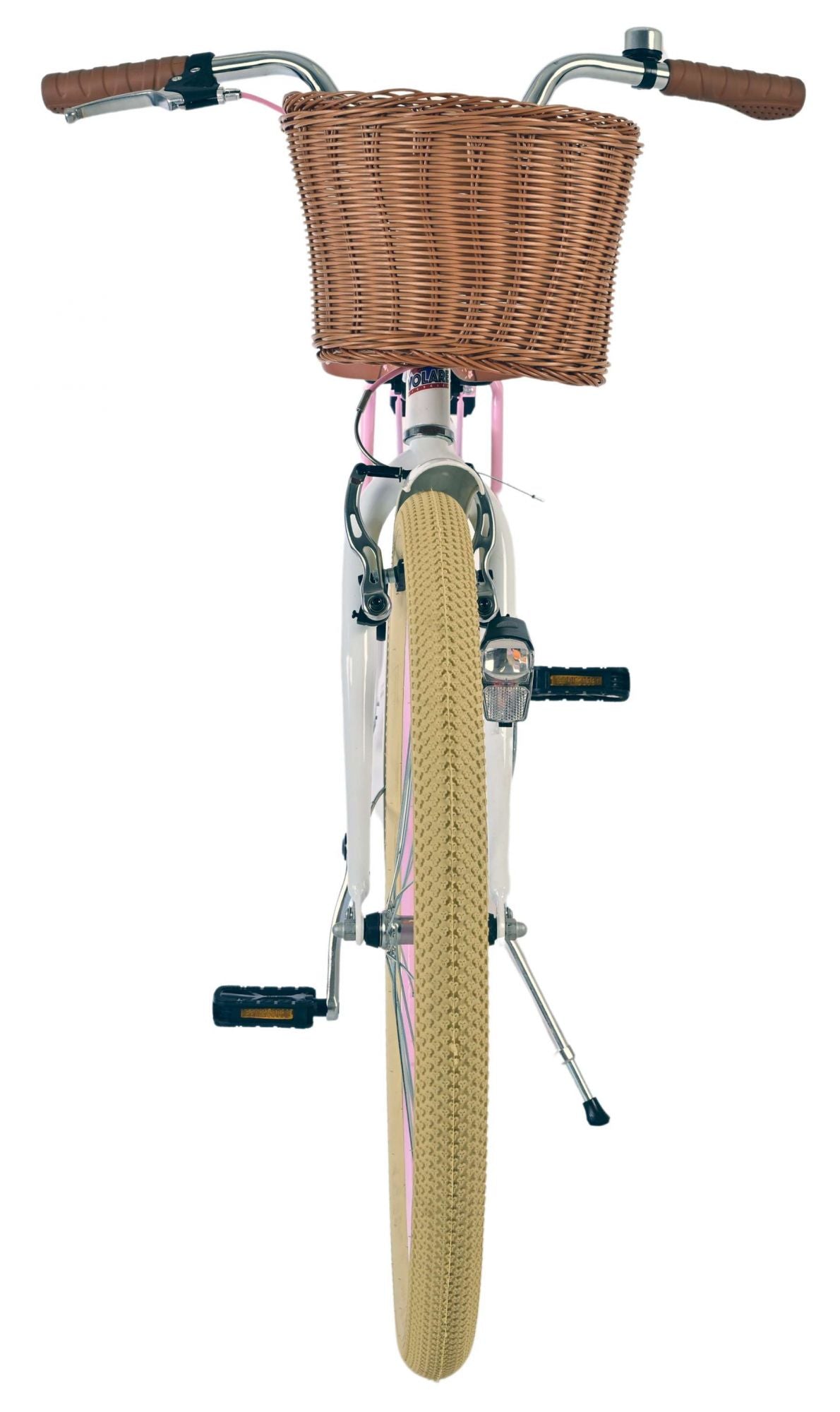 Volare Blossom Bicycle para niños - Niñas - 26 pulgadas - Blanco