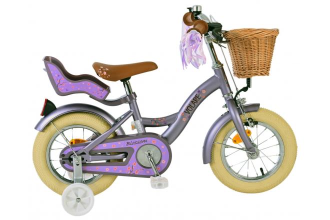 Vuorare Blossom per bambini ragazze da 12 pollici viola