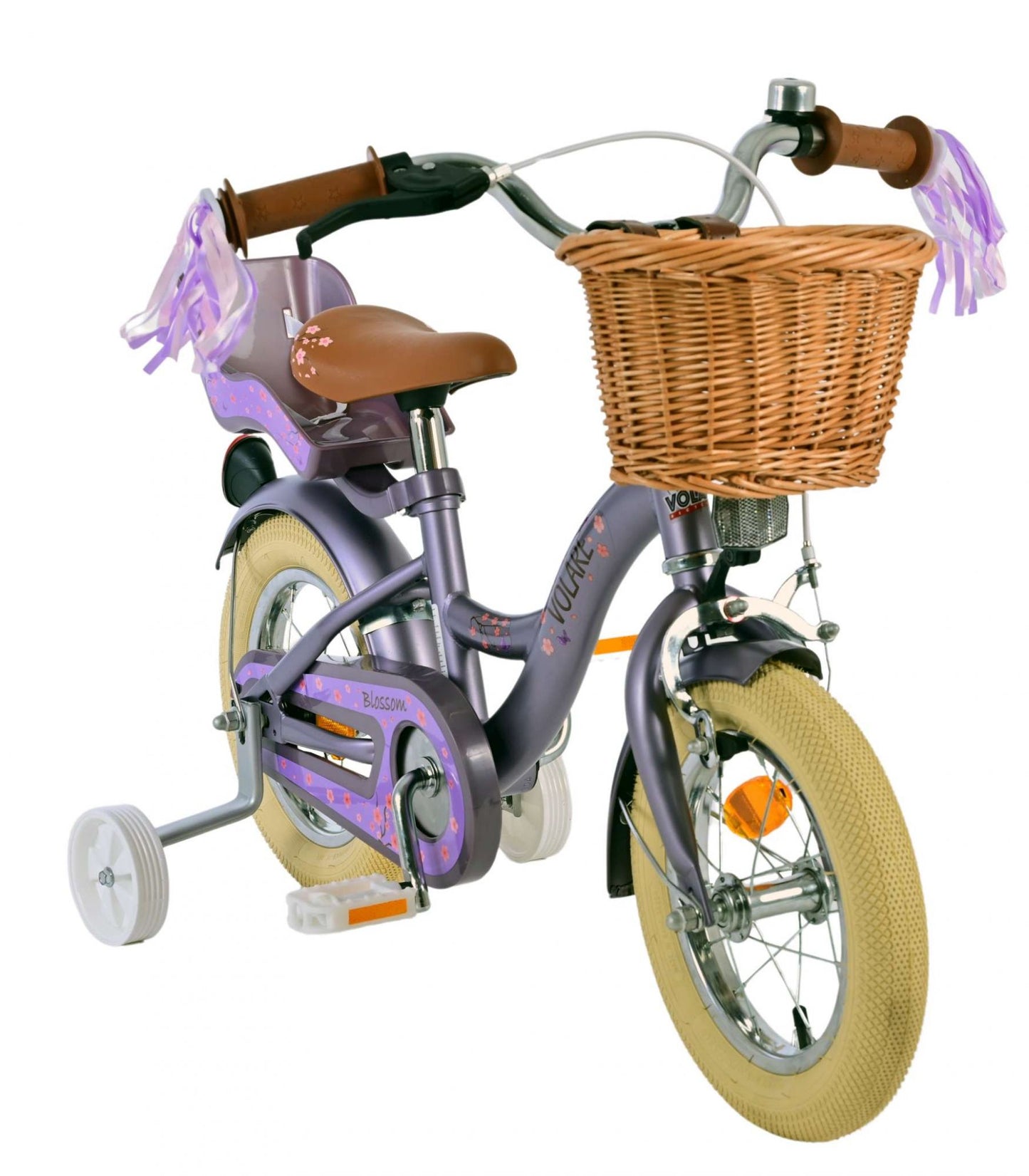 Vuorare Blossom per bambini ragazze da 12 pollici viola