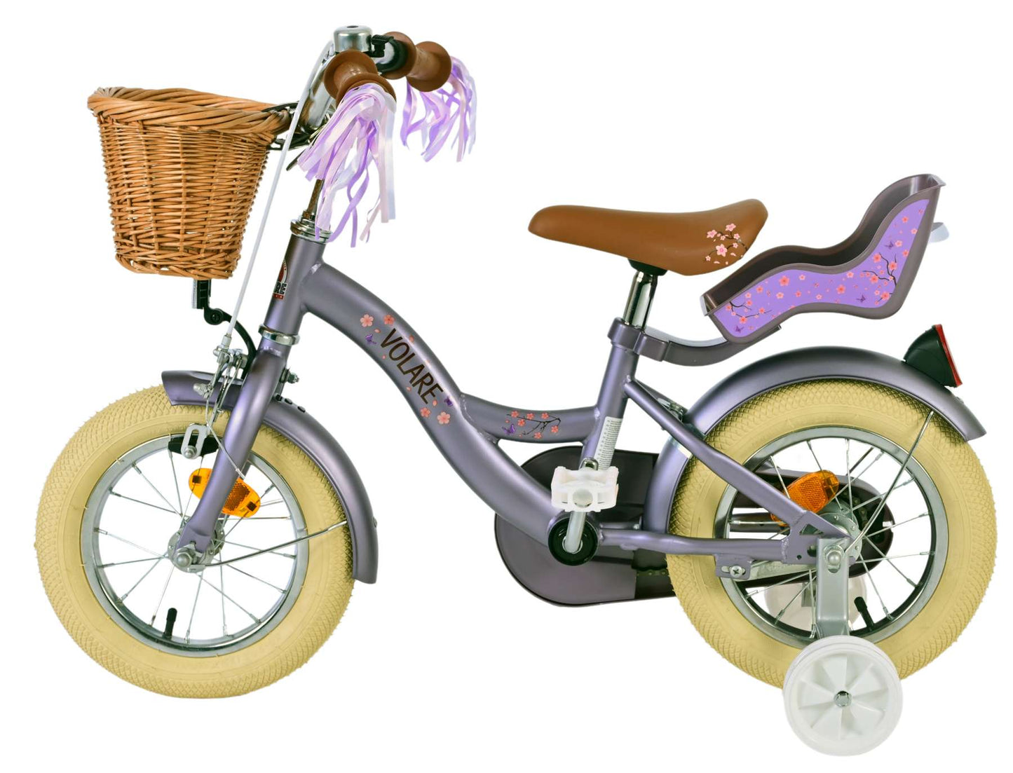 Vuorare Blossom per bambini ragazze da 12 pollici viola