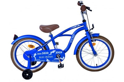 Volare Blue Cruiser Bike para bicicletas para niños de 16 pulgadas azul