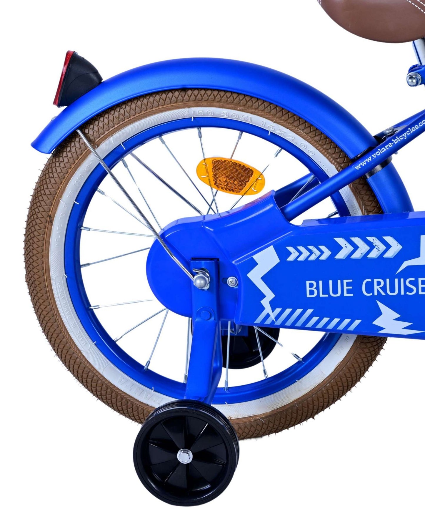 Volare Blue Cruiser Bike para bicicletas para niños de 16 pulgadas azul