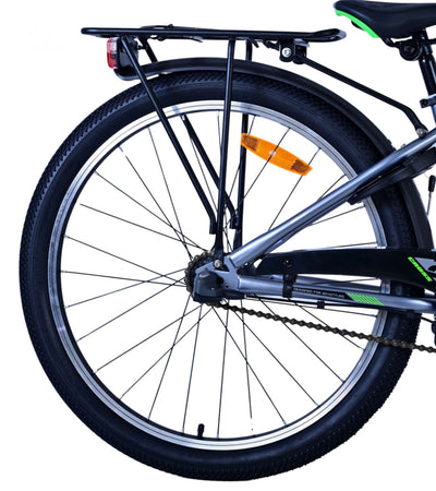 Bicycle per bambini Vlatare Cross - Boys - 24 pollici - Grigio scuro - 3 marce