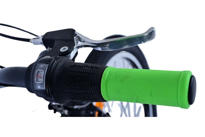 Bicicleta para niños Volare Cross - Niños - 24 pulgadas - Gris oscuro - 3 engranajes