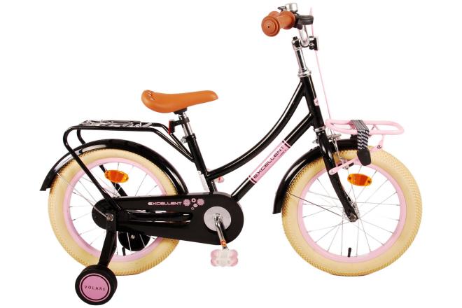 Virerare Eccellente bicicletta per bambini - ragazze - 16 pollici - nero - 95% assemblato