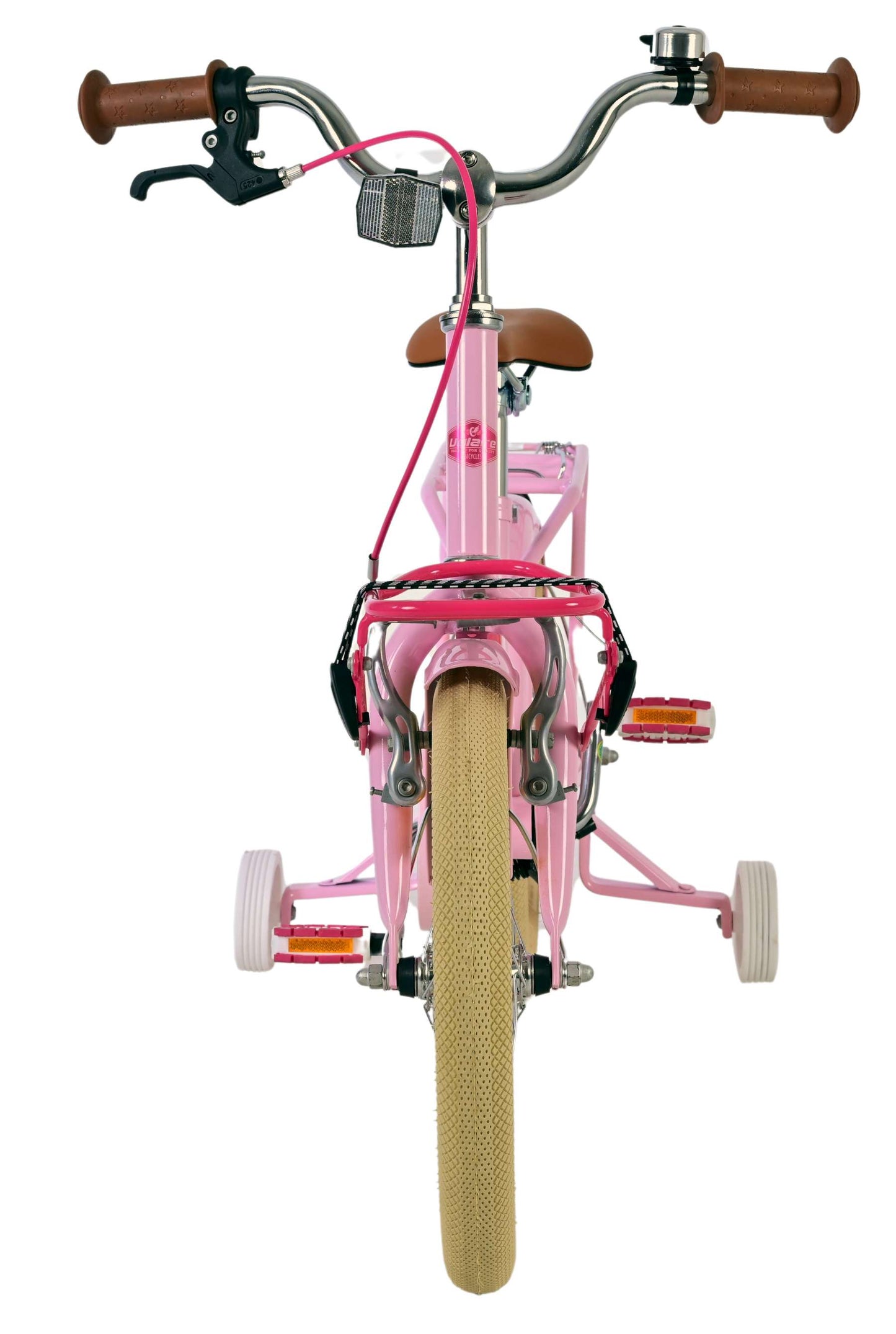 Volare excellent kinderfiets - meisjes - 16 inch - roze - 95% afgemonteerd