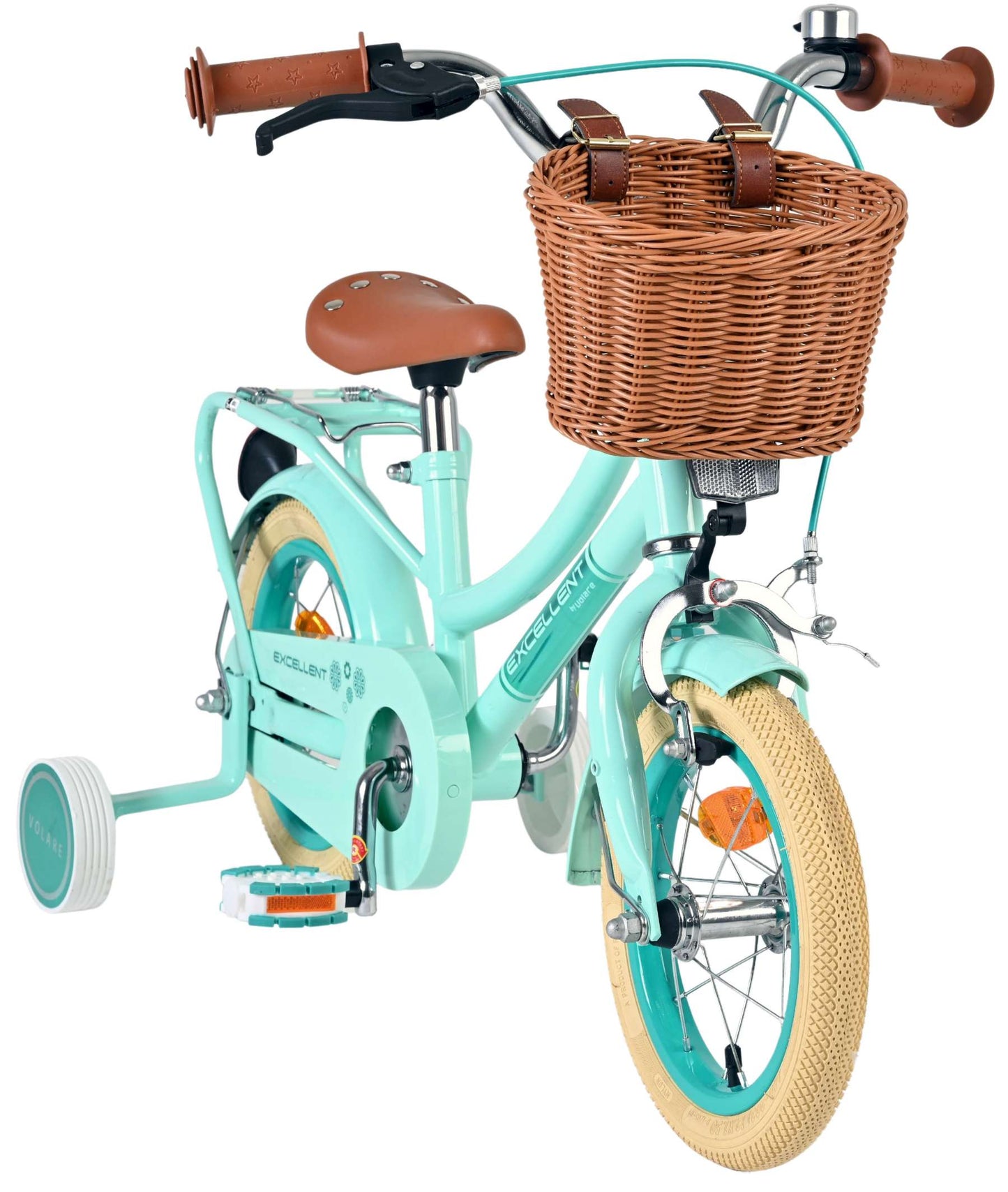 Volare excellent kinderfiets - meisjes - 12 inch - groen