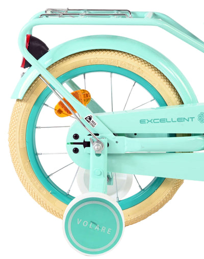 Ottima bicicletta per bambini Volare - ragazze - 14 pollici - verde