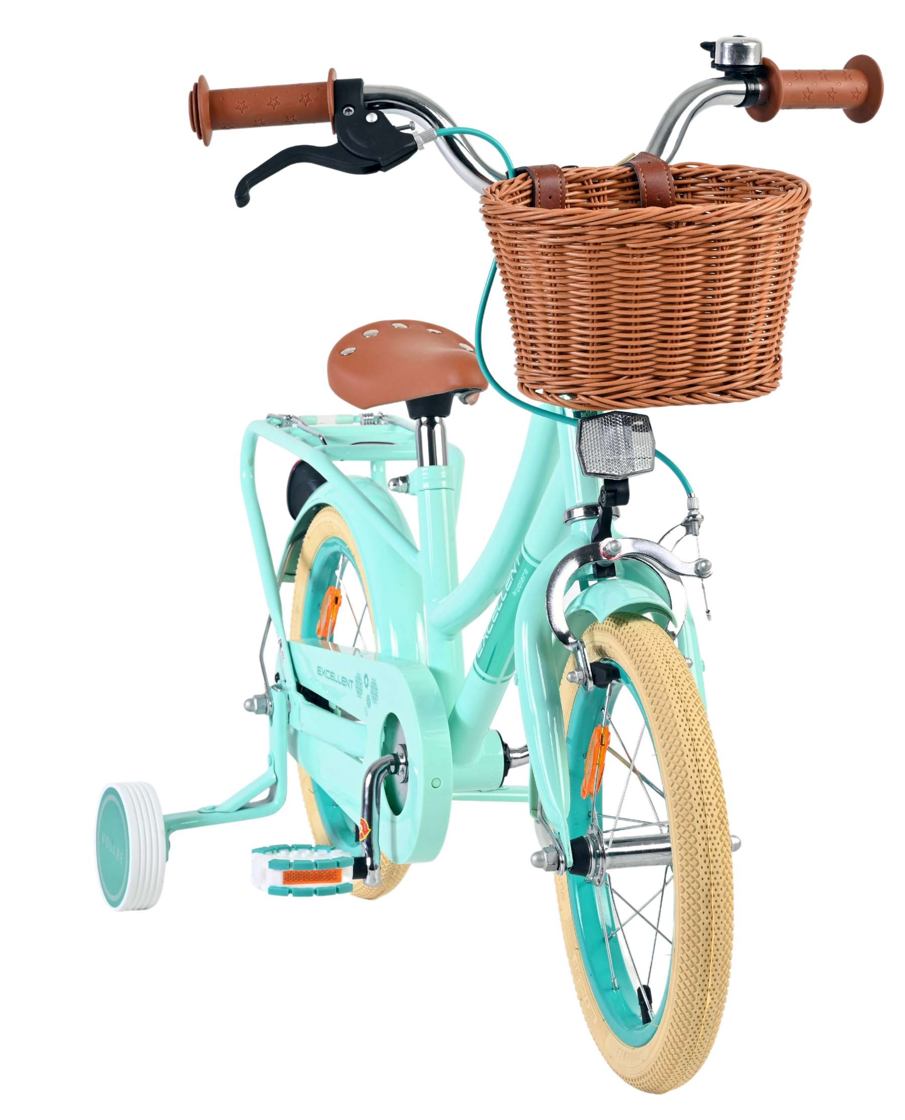 Volare excellent kinderfiets - meisjes - 14 inch - groen