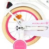 Excelente bicicleta para niños Volare - niñas - 14 pulgadas - blanca