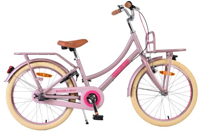 Excelente bicicleta para niños Volare - niñas - 20 pulgadas - rosa mate - 3 marchas