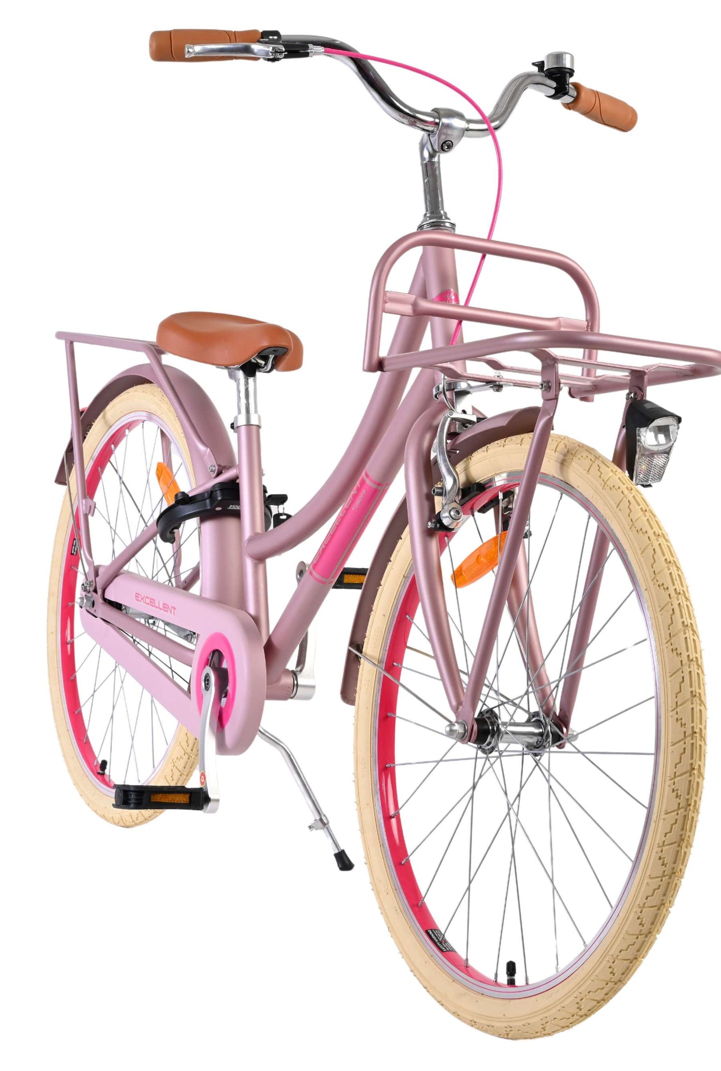 Ottima bicicletta per bambini Volare - ragazze - 24 pollici - rosa opaco