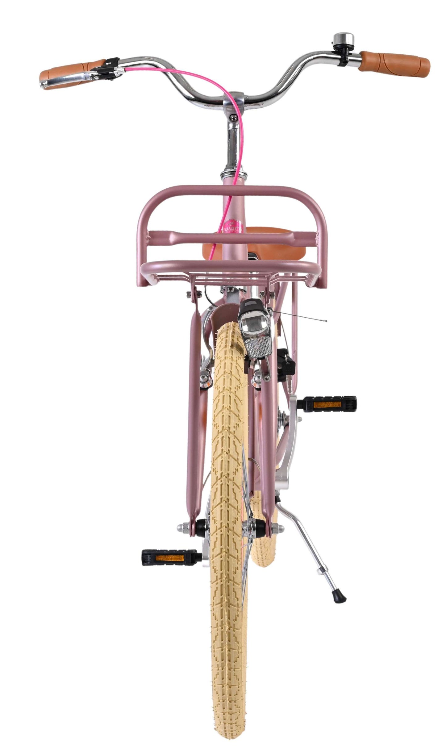 Excelente bicicleta para niños Volare - niñas - 24 pulgadas - rosa mate