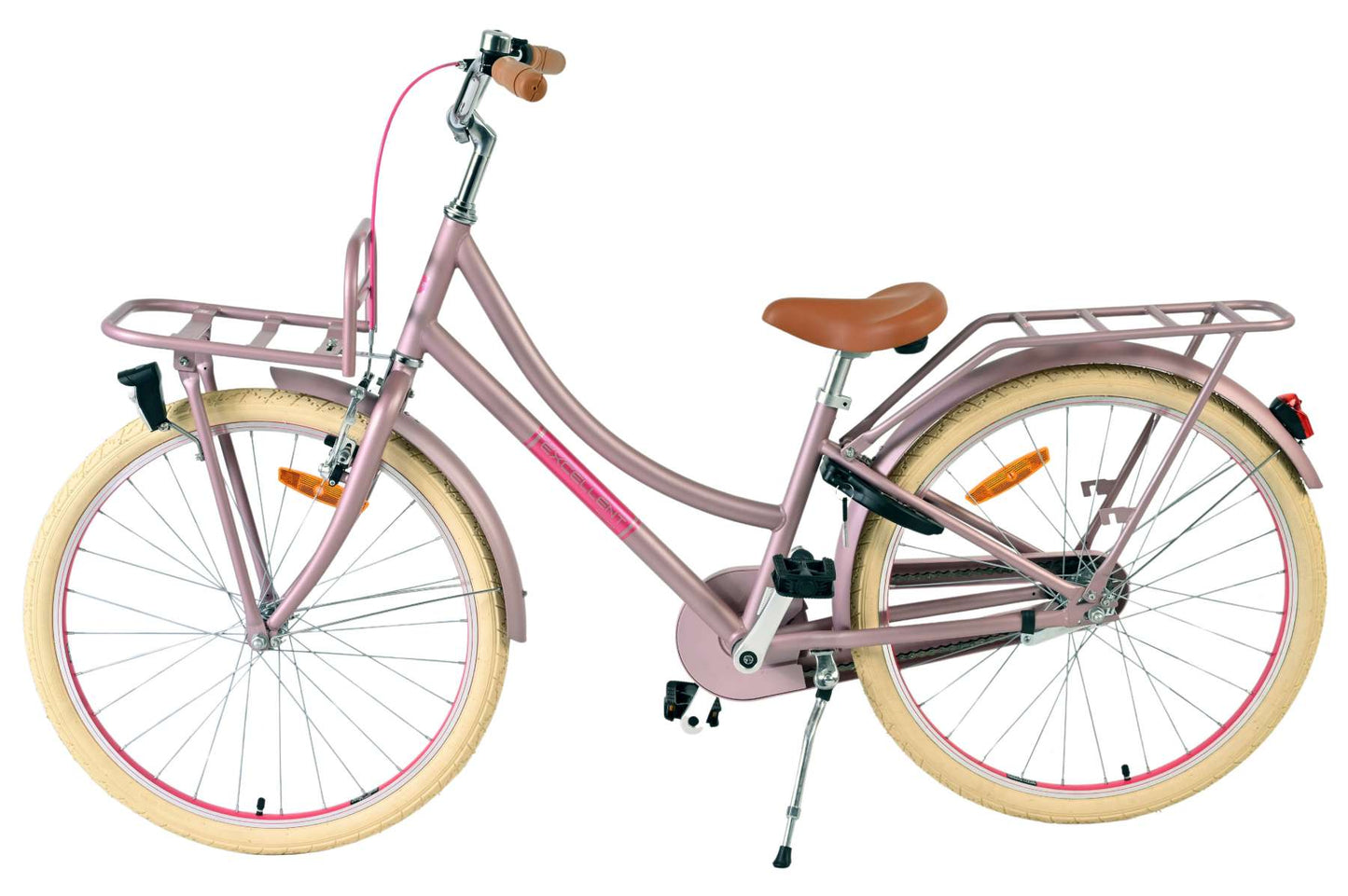 Ottima bicicletta per bambini Volare - ragazze - 24 pollici - rosa opaco