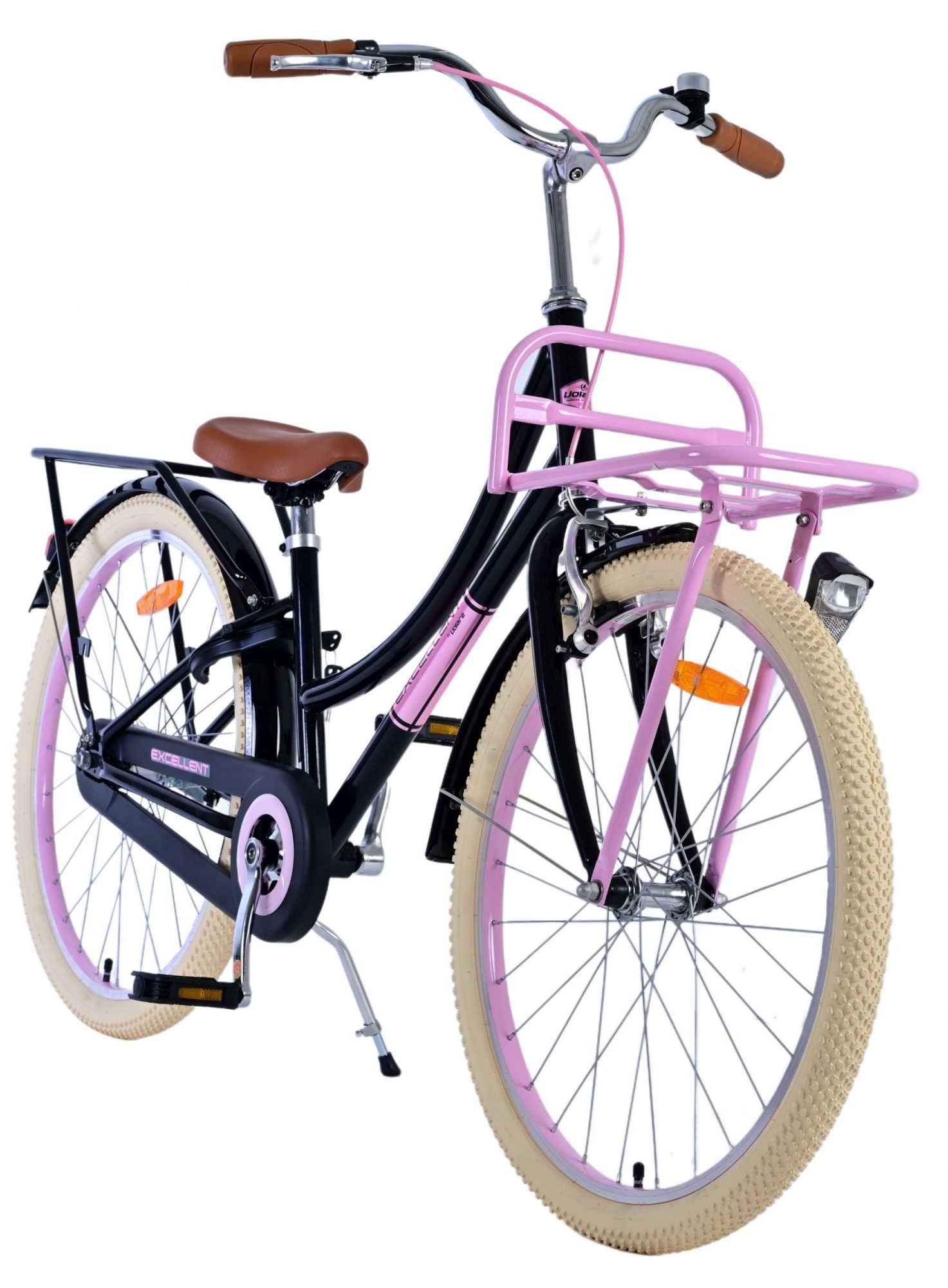 Chicas de bicicleta infantil de Vlare Vinare Black de 24 pulgadas de 24 pulgadas