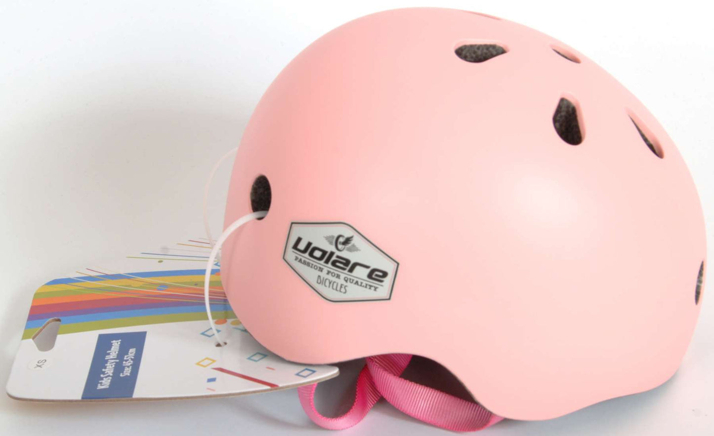 Casco Bicella Volare Rosa chiaro 45-51 cm