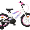 Volare lily kinderfiets - meisjes - 16 inch - wit roze paars