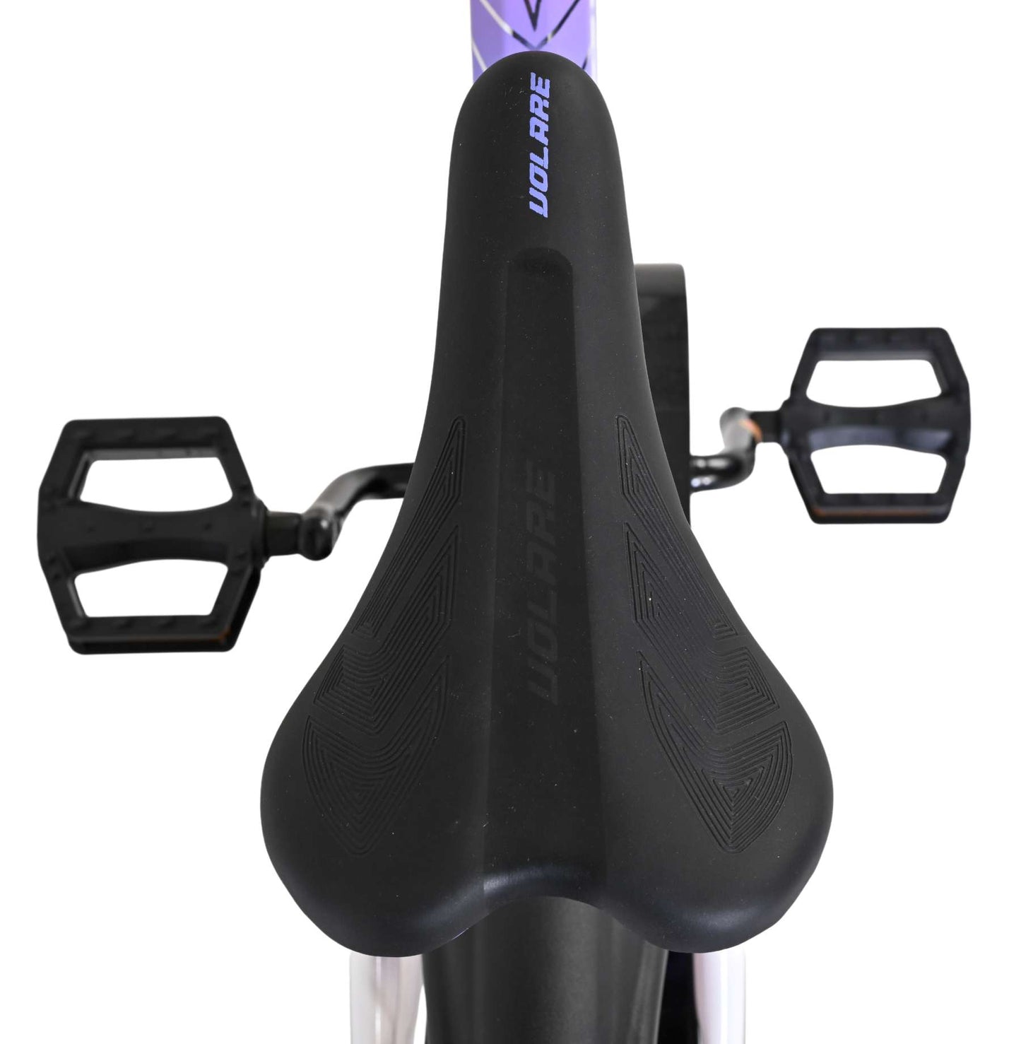 Bicicleta infantil Volare Lily - niña - 16 pulgadas - blanco rosa violeta