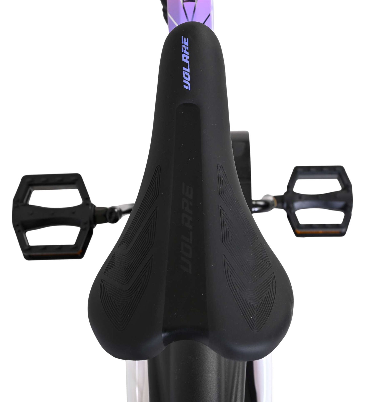 Bicicletta per bambini Volare Lily - ragazze - 18 pollici - bianco rosa viola