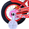 Volare Lovely Kinderfiets - Meisjes - 12 inch - Rood Wit