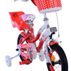Volare Lovely Kinderfiets - Meisjes - 12 inch - Rood Wit