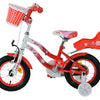 Volare Lovely Kinderfiets - Meisjes - 12 inch - Rood Wit