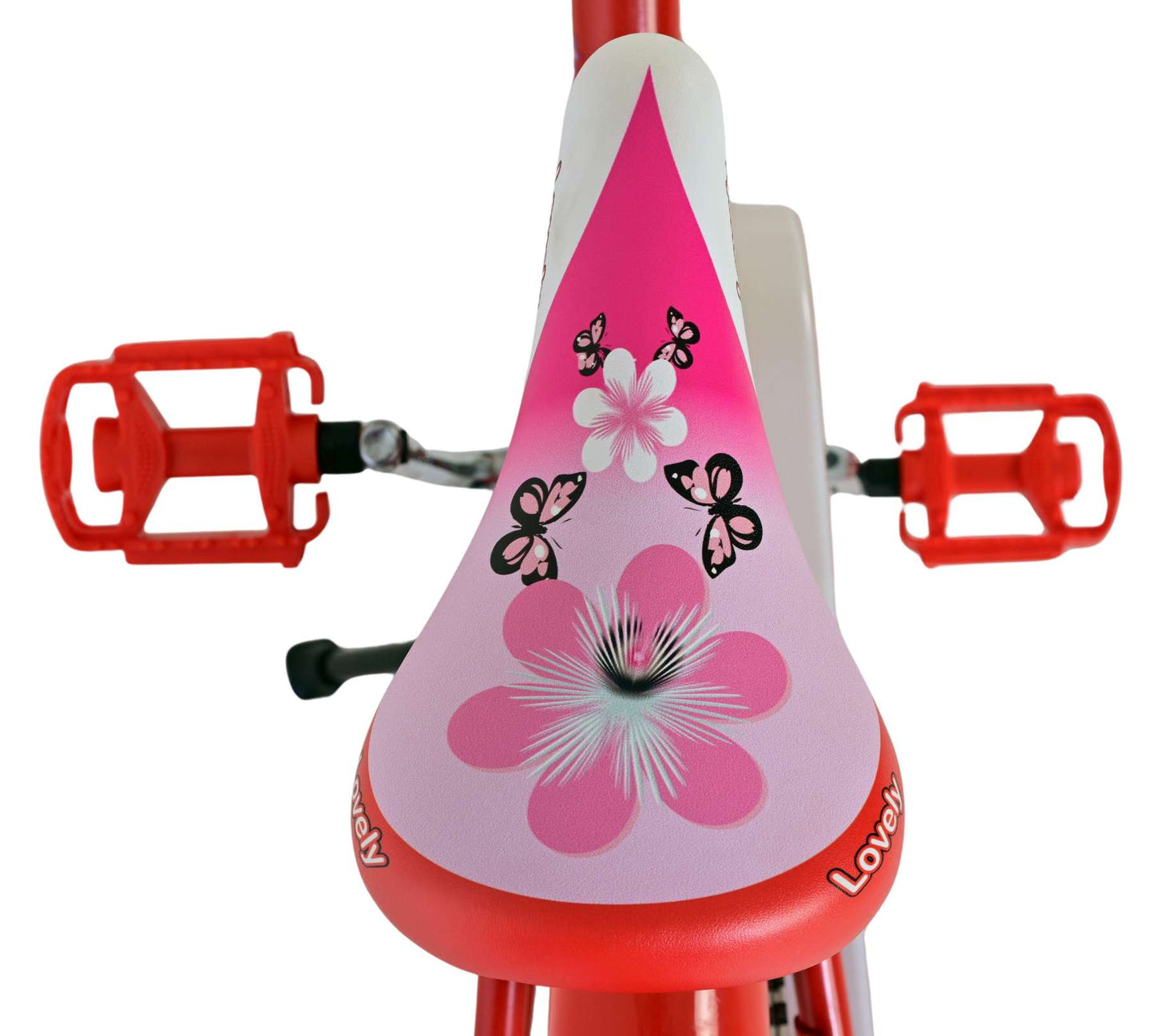 Bellissima bicicletta per bambini Volare - ragazze - 18 pollici - rossa bianca