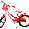 Bellissima bicicletta per bambini Volare - ragazze - 18 pollici - rossa bianca