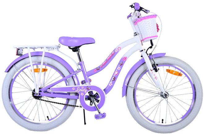 Volare Lovely Children's Chicas de bicicleta de 20 pulgadas Púrpura