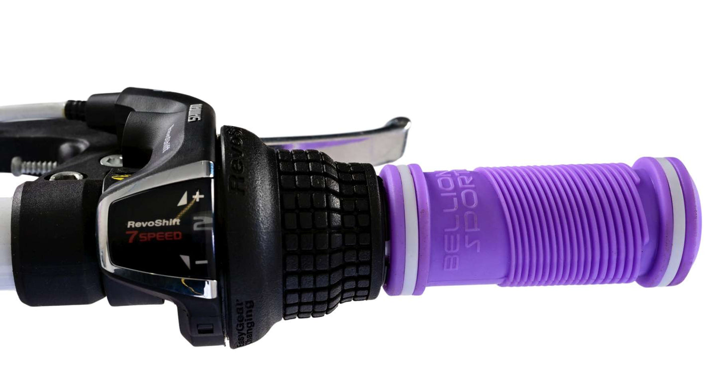 Volare adorabili per bambini ragazze da 24 pollici viola 7 marce