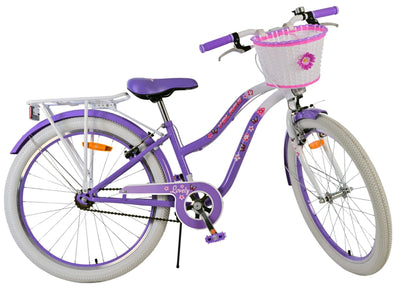 Chicas de bicicleta infantiles de volar encantadoras de 24 pulgadas frenos de dos manos