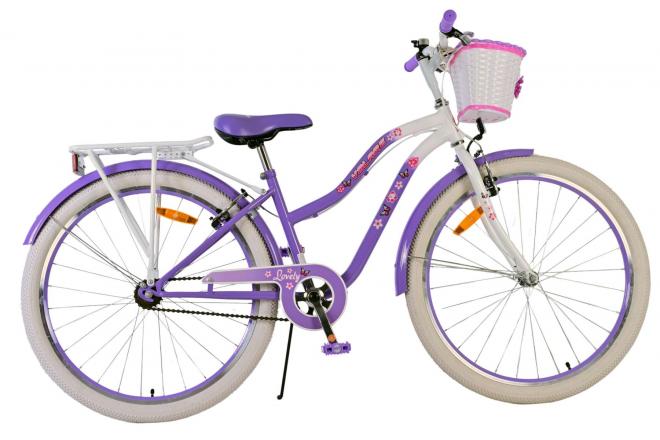 Volare adorabili bambini per bambini da 26 pollici viola freni a due mani