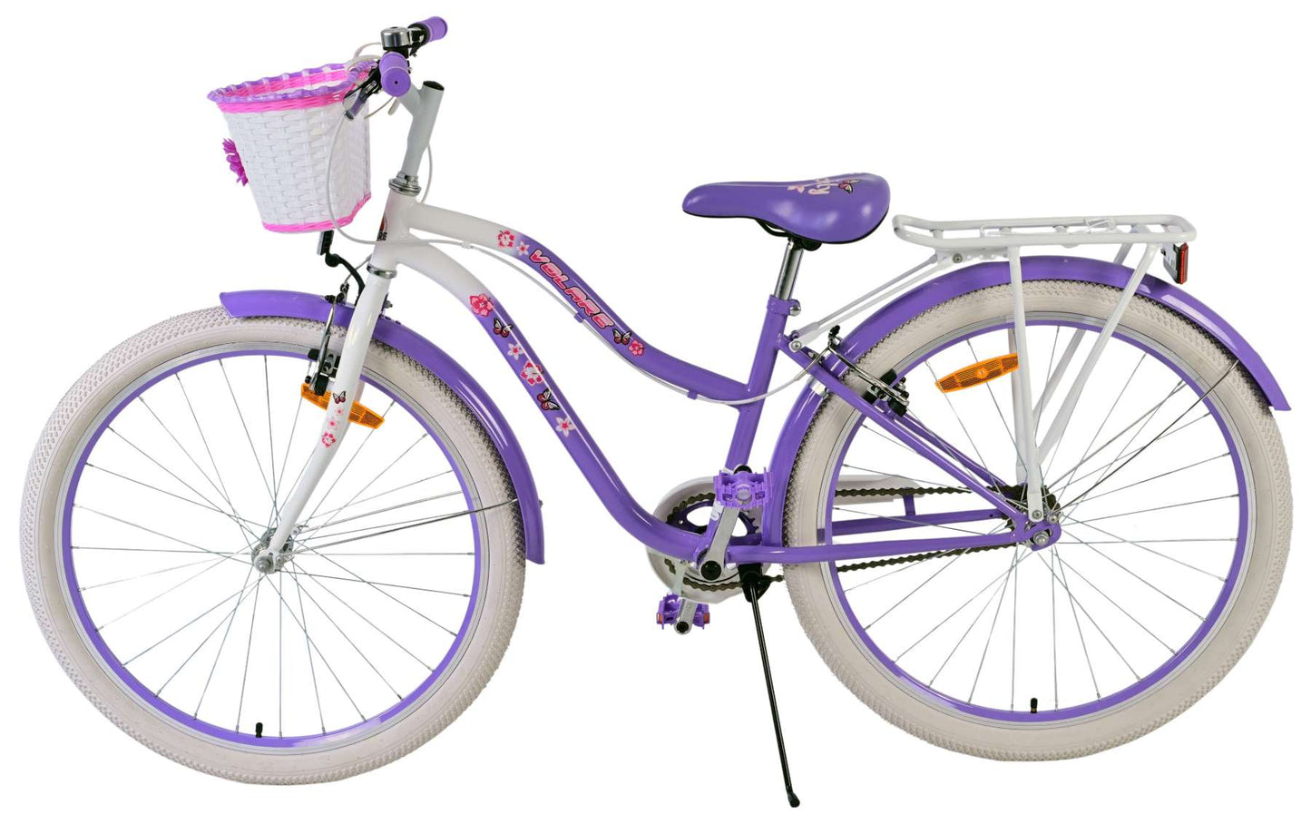 Volare adorabili bambini per bambini da 26 pollici viola freni a due mani